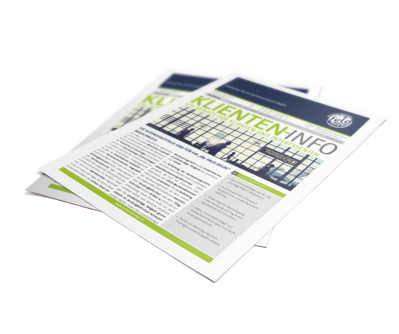 Steuernews Klienten-Info